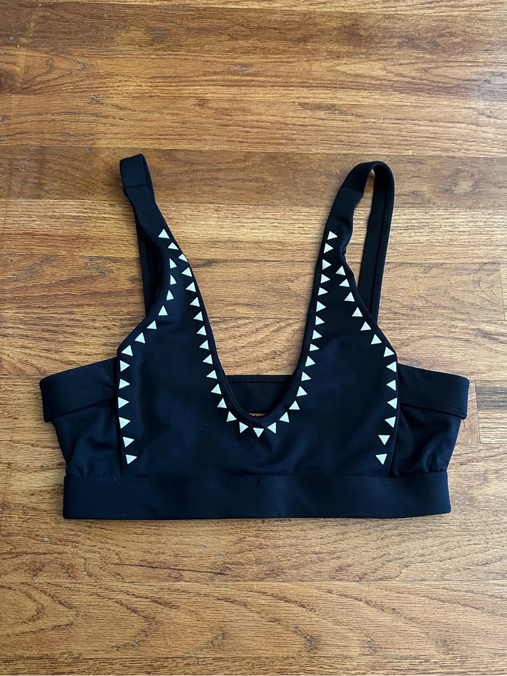 Beach Riot Sport Revolve Black Bikini Top Woman's Large